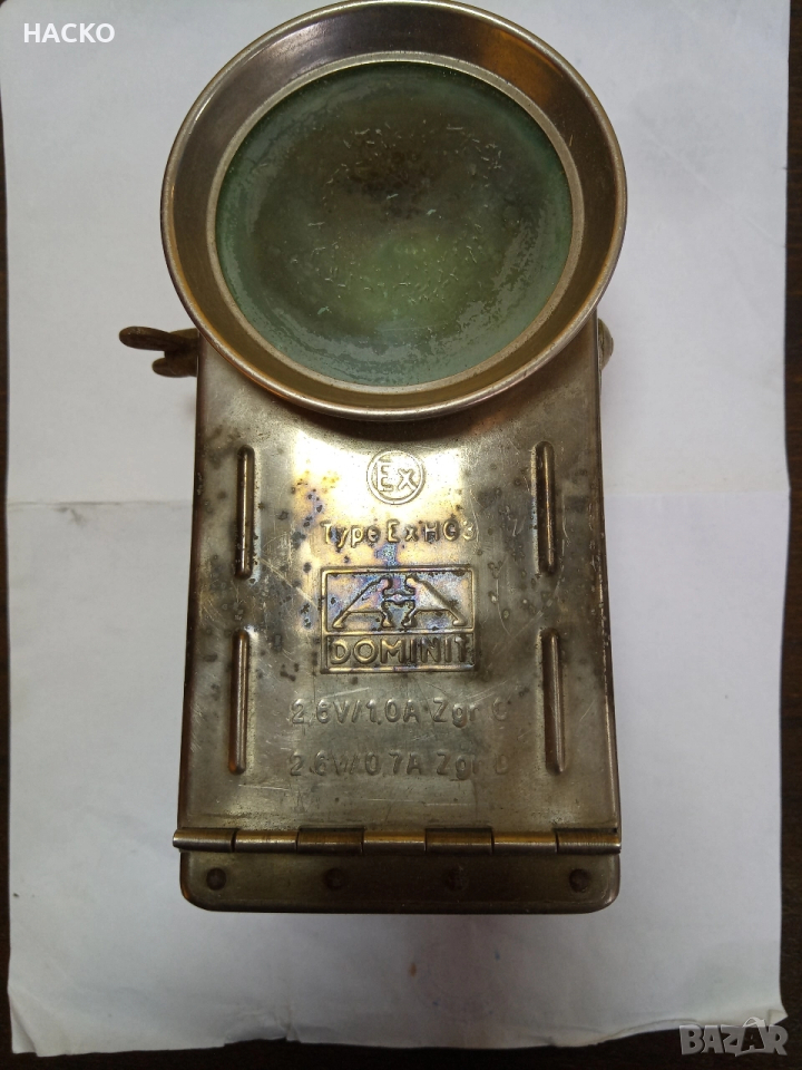 Стара Немска Лампа /прожектор/ DOMINT АВТЕНТИЧНА,НЕ ОТВАРЯНА Внос от Германия , снимка 1