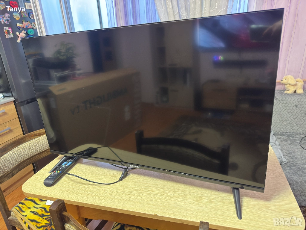 LED TV Crown 40inch 920x1080 FULL HD, снимка 1