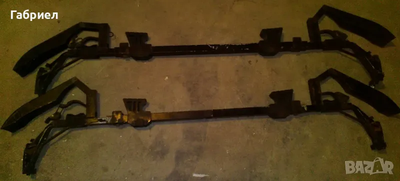 Багажник за ретро автомобил със заключване, снимка 1