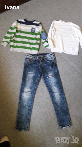 Дънки и пуловер, снимка 1