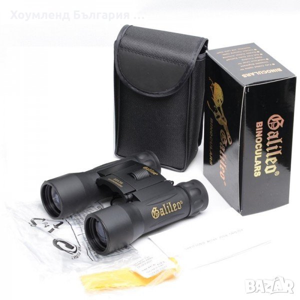 КОМПАКТЕН БИНОКЪЛ GALILEO С ОПТИЧНО ПРИБЛИЖЕНИЕ 22 Х 36 МЕТРА, снимка 1
