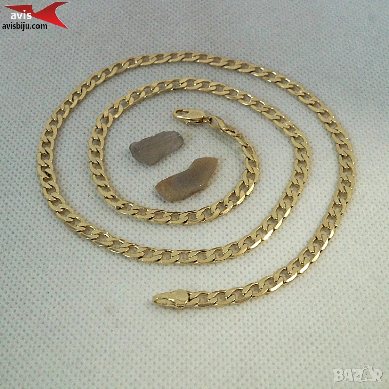 Синджир с 14К златно покритие 254568, снимка 1
