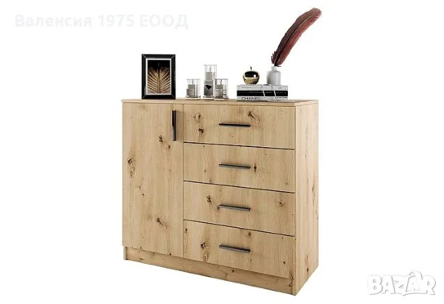 Скрин Сити 3008 дъб артисан или комбинация мока/ лате, снимка 1