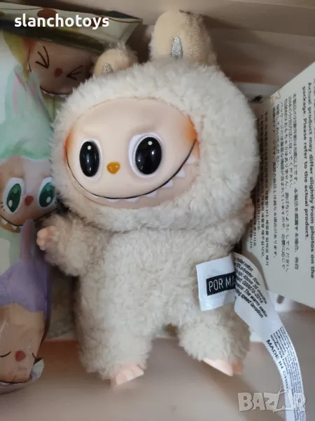 Ла-бубу/Ключодържатели Labubu Pop-mart Monster, 16/8cм Labubu Плюшена пухкава играчка Ключодържателт, снимка 1