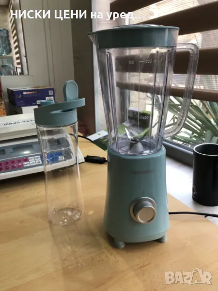 Смути блендер PROGRESS 300W,1L с бутилка 600ml, снимка 1