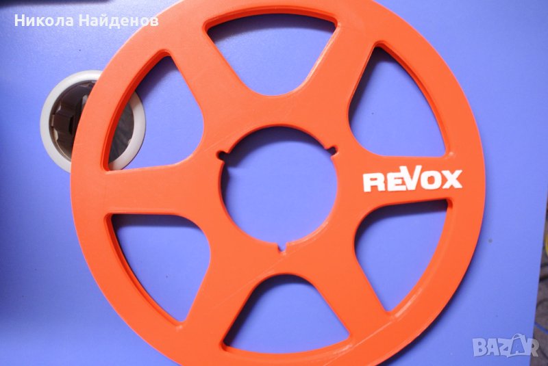 МАГНЕТОФОННИ РОЛКИ 26СМ.оранжеви, снимка 1