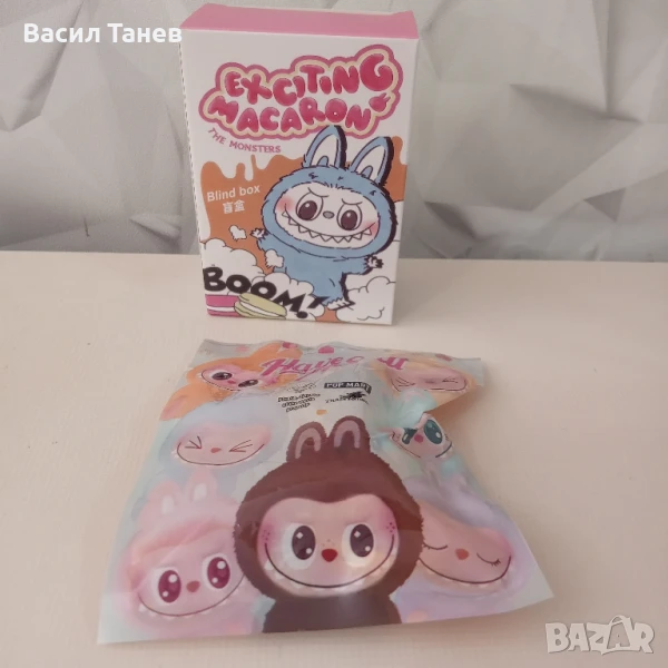 лабубу мистериозна кутия с ключодържател изненада , снимка 1