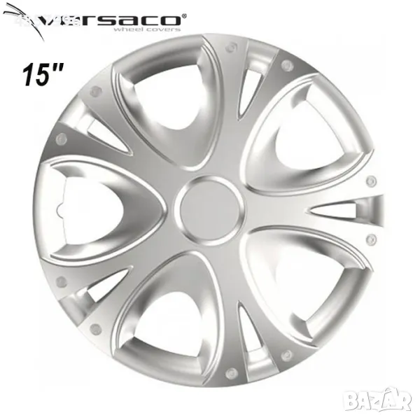 Тасове за джанти 15'' Versaco Dynamic Silver, снимка 1