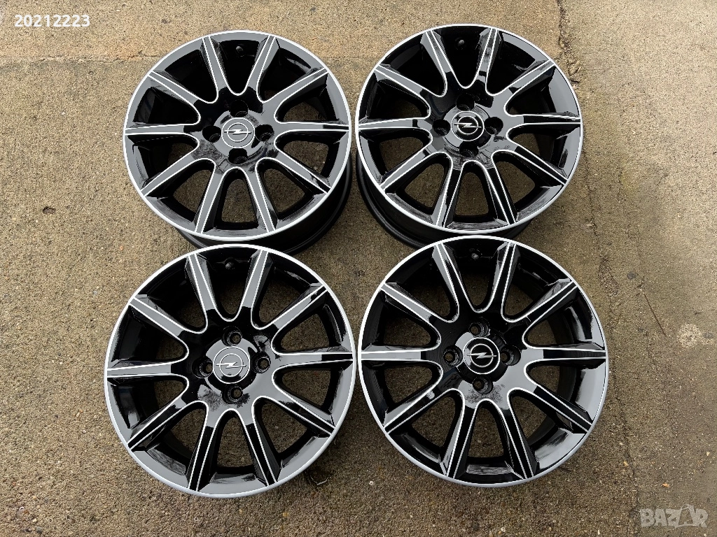 4 броя алуминиеви джанти за Opel Astra H,Opel Corsa D 16, снимка 1
