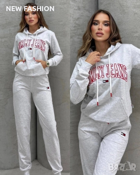 Дамски Памучни Комплекти -лого Бродирано ✨ Tommy Hilfiger , снимка 1