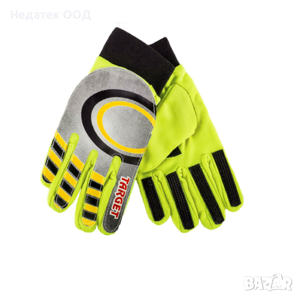 Футболни ръкавици, за деца, червени, зелени, снимка 1