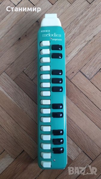 Немска метална хармоника - ретро, снимка 1