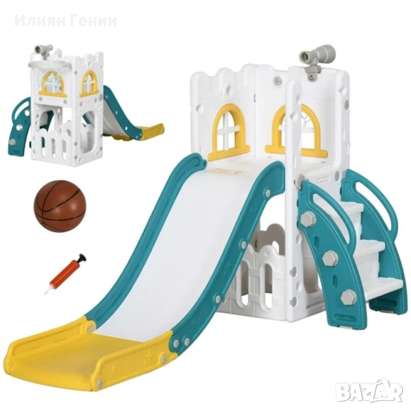 Детска пързалка AIYAPLAY, 4 в 1, , снимка 1