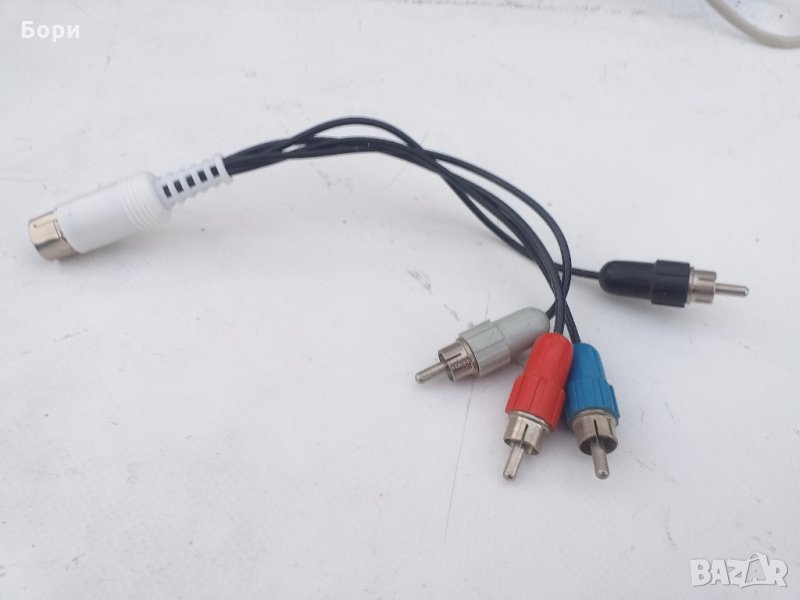 Кабел PHILIPS петица към 4 чинч мъжки, снимка 1