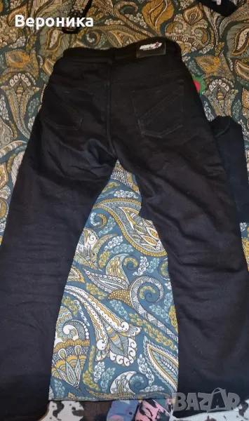 дамски мото дънки, снимка 1