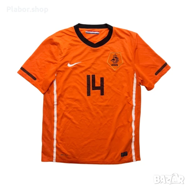 Мъжка тениска Nike x Netherlands 2010-11 Ibrahim Afellay, размер М, снимка 1