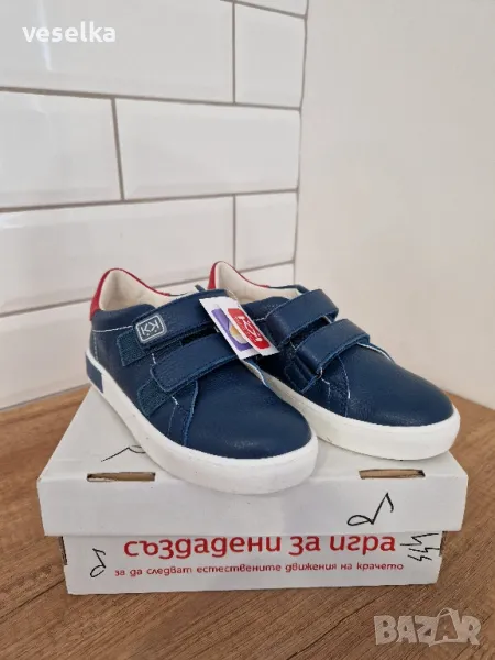 Детски кожени обувки Колев и Колев, снимка 1