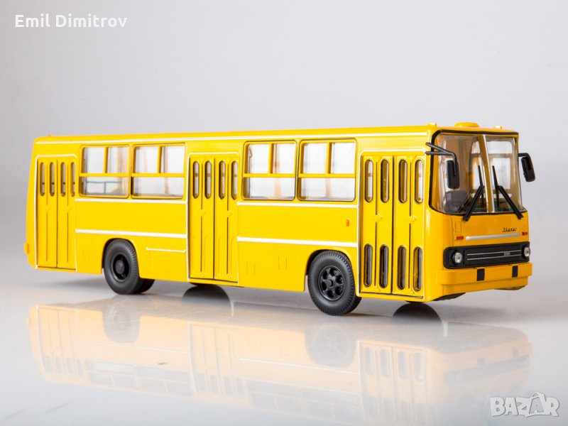Умален модел на автобус Ikarus-260, в мащаб 1:43, снимка 1