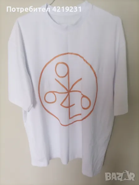 Рисувана тениска със стара българска символика - Здраве, снимка 1