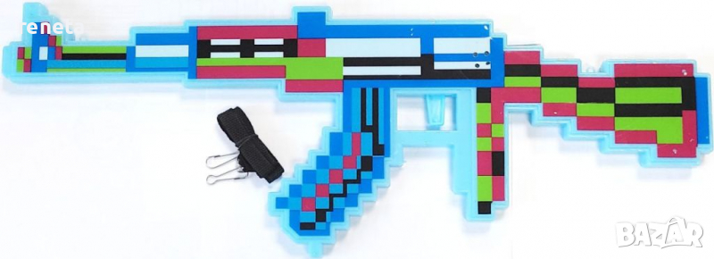 Детска играчка, Автомат Майнкрафт, Звук, Светлини, снимка 1