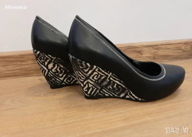 Обувки на платформа номер 38, снимка 1