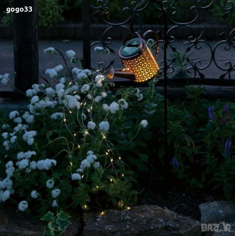 декоративна соларна лампа , снимка 1