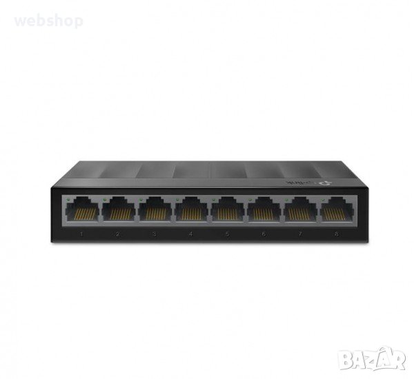 Суич TP LINK LS1008G, 8 порта, RJ45, 1000MBp/s , снимка 1