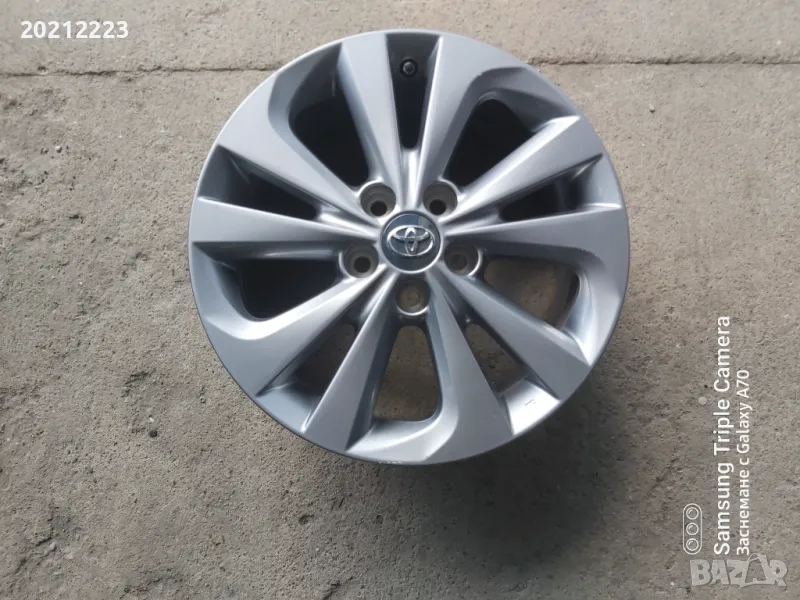 1 брой алуминиева джанта за Тоyota Auris 17, снимка 1
