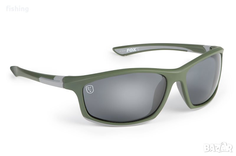 Ново Очила Fox Sunglasses Green/Silver, снимка 1