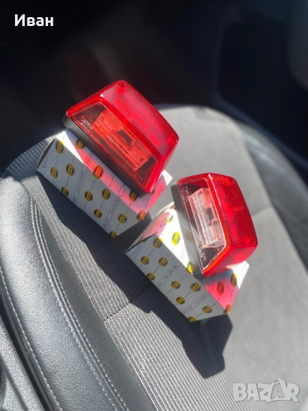 ОСВЕТИТЕЛ ЗА HOMED ЧЕРВЕН LED (DSL-41B) Дастери, снимка 1