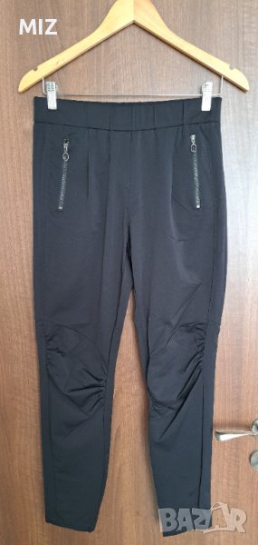 Дамски черен панталон-размер М, снимка 1