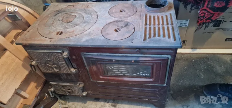 Готварска печка на дърва, снимка 1