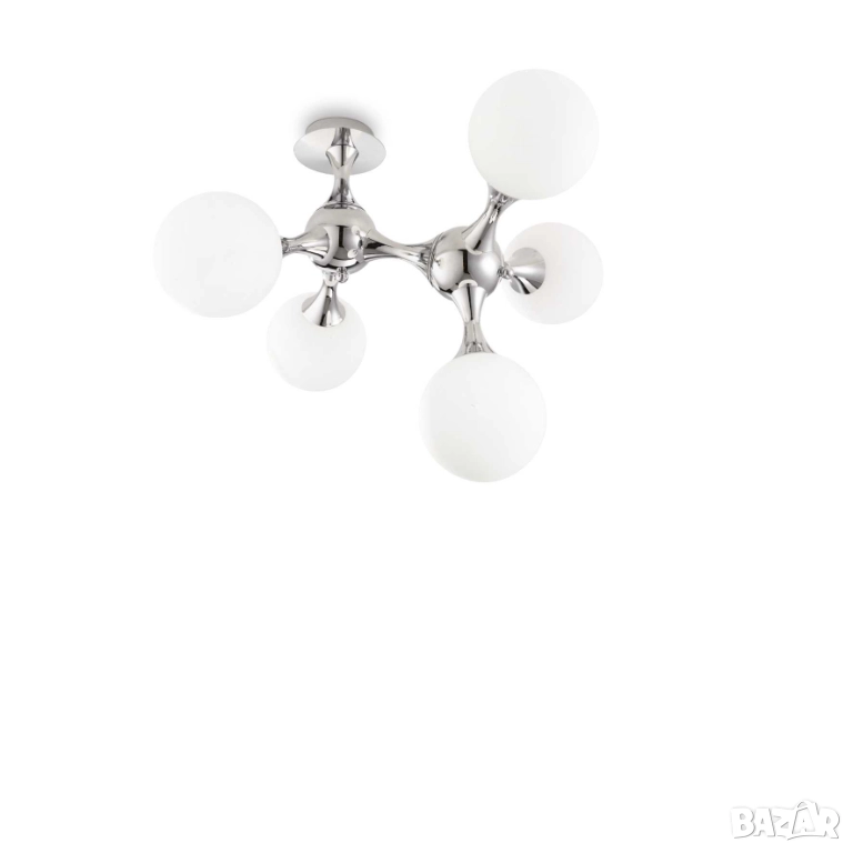 Дизайнерска италианска таванна лампа Nodi pl5, снимка 1