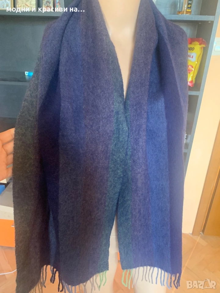 Шал агнешка вълна, снимка 1