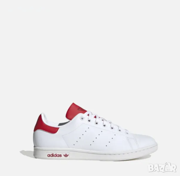 НАМАЛЕНИЕ !!!  Кецове Adidas Stan Smith White/Red ID1979, снимка 1