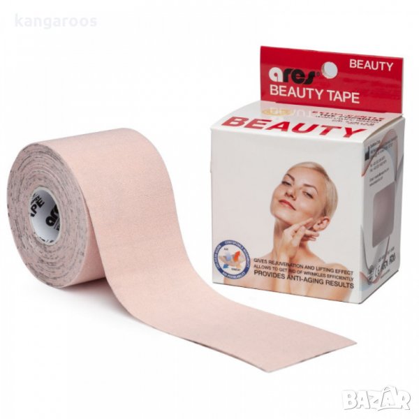 Кинезио тейп лента за лице ARES BEAUTY GENTLE за чувствителна кожа (Южна Корея), снимка 1