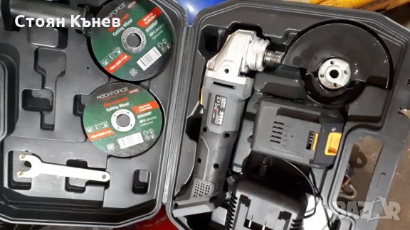 Акумолаторен ъглошлайф, снимка 1