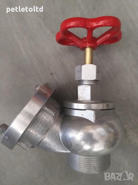 Спирателен кран 2" с пожарен накрайник за присъединяване У-образен, снимка 1