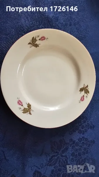 Порцеланова чиния Разград - 1 брой , снимка 1