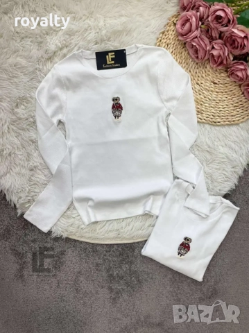 Блуза LFS Sweet Bear 9972, снимка 2 - Блузи с дълъг ръкав и пуловери - 52899255