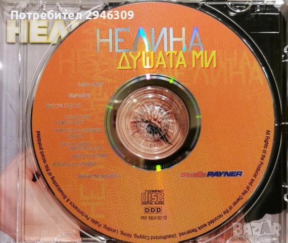 Нелина - Душата ми(1998), снимка 3 - CD дискове - 53048932