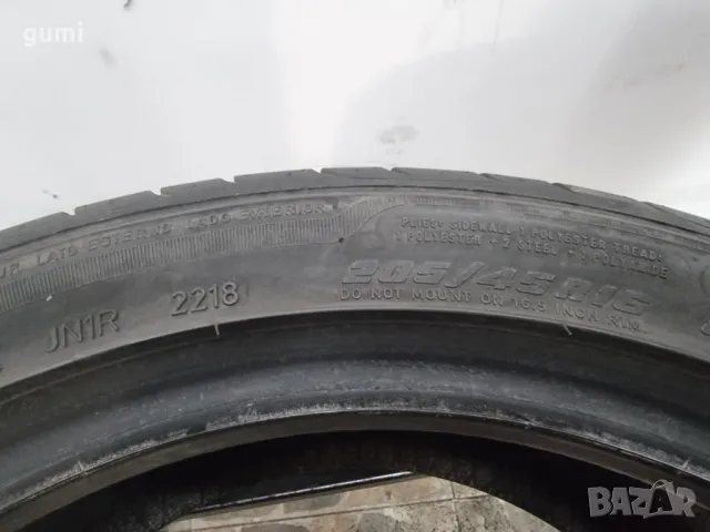 2бр летни гуми 205/45/16 GOODYEAR L02252 , снимка 4 - Гуми и джанти - 48700730