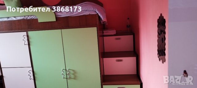 Продавам Двуетажно легло , снимка 6 - Спални и легла - 42558799