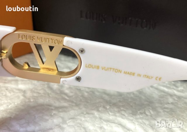 Louis Vuitton 2023 висок клас слънчеви очила унисекс бяло, снимка 10 - Слънчеви и диоптрични очила - 38947788