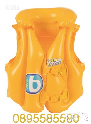 Детска спасителна жилетка с яка надуваема Bestway 32034, снимка 2 - Водни спортове - 28838205