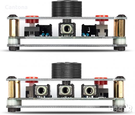 Nobsound Little Bear MC102 Mini 2(1)-IN-1(2)-OUT 3,5 мм стерео аудио превключвател селектор сплитер, снимка 7 - Ресийвъри, усилватели, смесителни пултове - 40119542