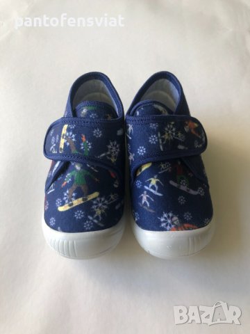 Детски пантофи Беко синьо зима  19/32, снимка 1