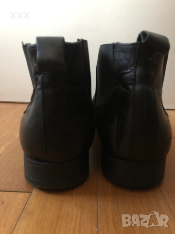 Мъжки кожени боти, снимка 3 - Мъжки боти - 53392460