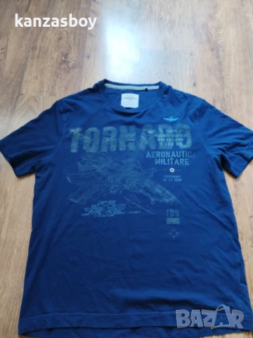 aeronautica militare - страхотна мъжка тениска XL, снимка 6 - Тениски - 51119423