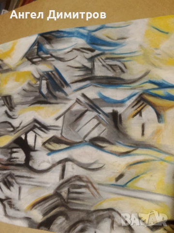 Картина смесена техника , снимка 3 - Картини - 51599745